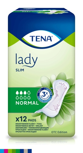 Послеродовые и урологические прокладки Урологические прокладки Lady Slim Normal 12 шт, Tena