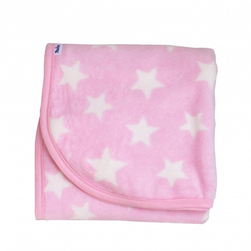 Одеяла и пледы Плед детский велюровый Star 1409-TVS-08, 104x80см, розовый, Twins