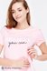 Футболки для беременных Трикотажная футболка для беременных и кормящих мам DONNA, розовый, Юла мама Фото №2