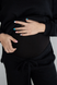 Штани Трикотажний костюм: джемпер та штани палаццо для вагітних, 4420153-4, чорний, To be Фото №3