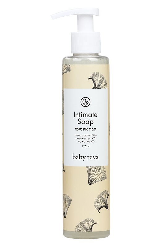 Мыло, гели Антисептическое, натуральное жидкое мыло для женской гигиены Intimate Soap, 220 мл, Baby Teva