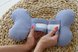 Подушки Дитяча подушка для новонароджених Butterfly, синій зигзаг, MagBaby Фото №4