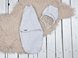 Пелюшки-кокони Євро пелюшка на липучках з шапочкою Капітоне сіра, MagBaby Фото №8