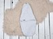 Пелюшки-кокони Євро пелюшка на липучках з шапочкою Капітоне сіра, MagBaby Фото №3