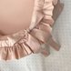 Коконы для новорожденных Комплект (кокон с рюшем + подушка + плед) крем, Baby Chic Фото №4