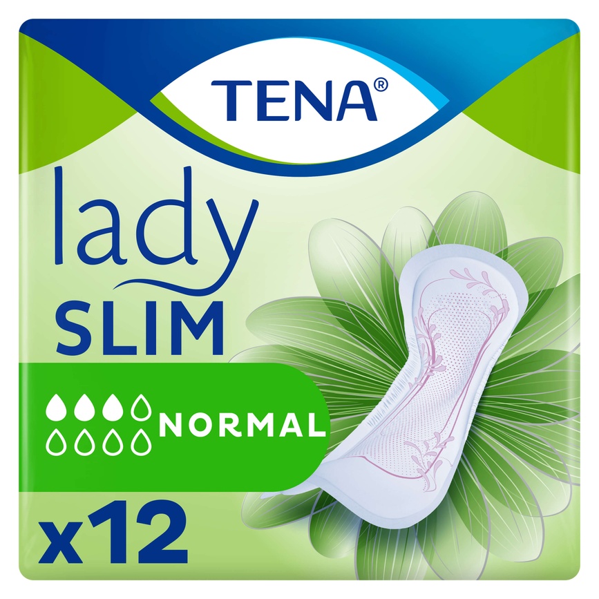 Післяпологові і урологічні прокладки Урологічні прокладки Lady Slim Normal 12 шт, Tena