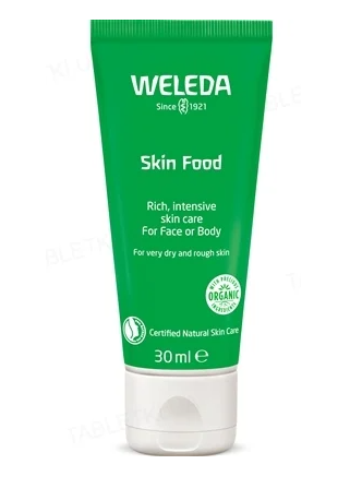 Органічна косметика для мами Крем для шкіри Skin Food, 30 мл, Weleda