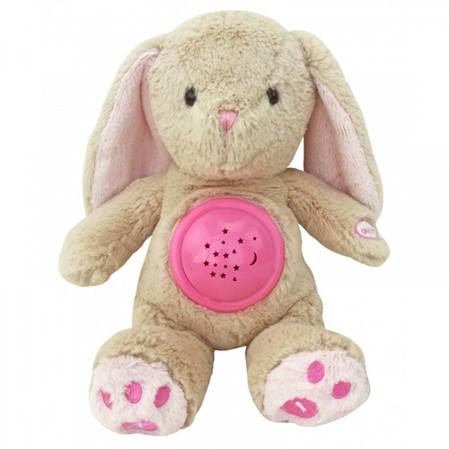 Музыкальные Музыкальный Кролик Hadi Baby Mix STK-18957P с проектором 37216 pink, розовый, Baby mix