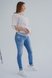 Джинси Штани джинсові для вагітних, сіро-блакитний, варка 1, ТМ To be Фото №4