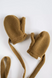 Варежки Флисовые рукавички Diego, коричневые, Magbaby Фото №1