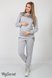 Брюки для беременных и кормящих мам Спортивные брюки для беременных Noks, серые, Юла Мама Фото №1