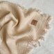 Одеяла и пледы Плед Муслин Жатка с бахромой Бежевый, Маленькая Соня Фото №3