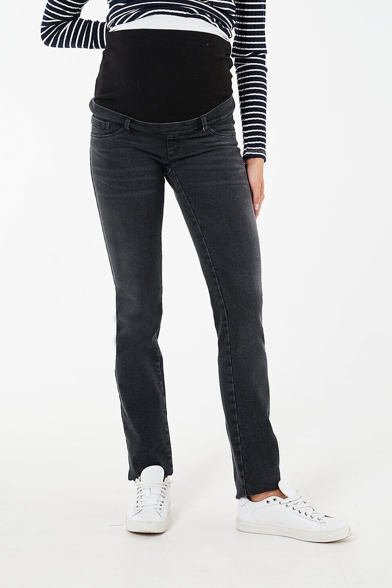 Джинси Брюки джинсовые для беременных, черный варка Софт 3034733-6, To be