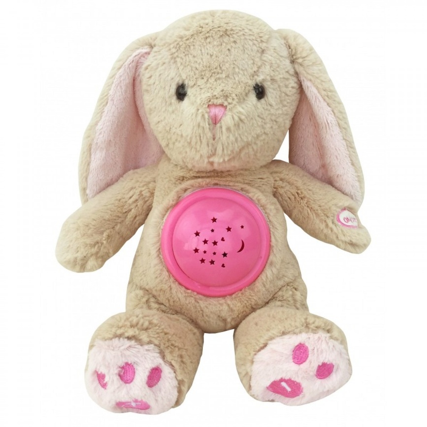 Музичні Музичний Кролик Hadi Baby Mix STK-18957P з проектором рожевий 37216, pink, рожевий, Baby mix
