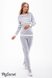 Спортивные костюмы Спортивные брюки для беременных BENJI, серый меланж, Юла мама Фото №1