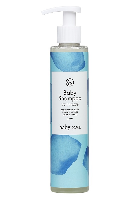 Органическая косметика для малыша Натуральный растительный шампунь для малышей Baby Shampoo, 220 мл, Baby Teva