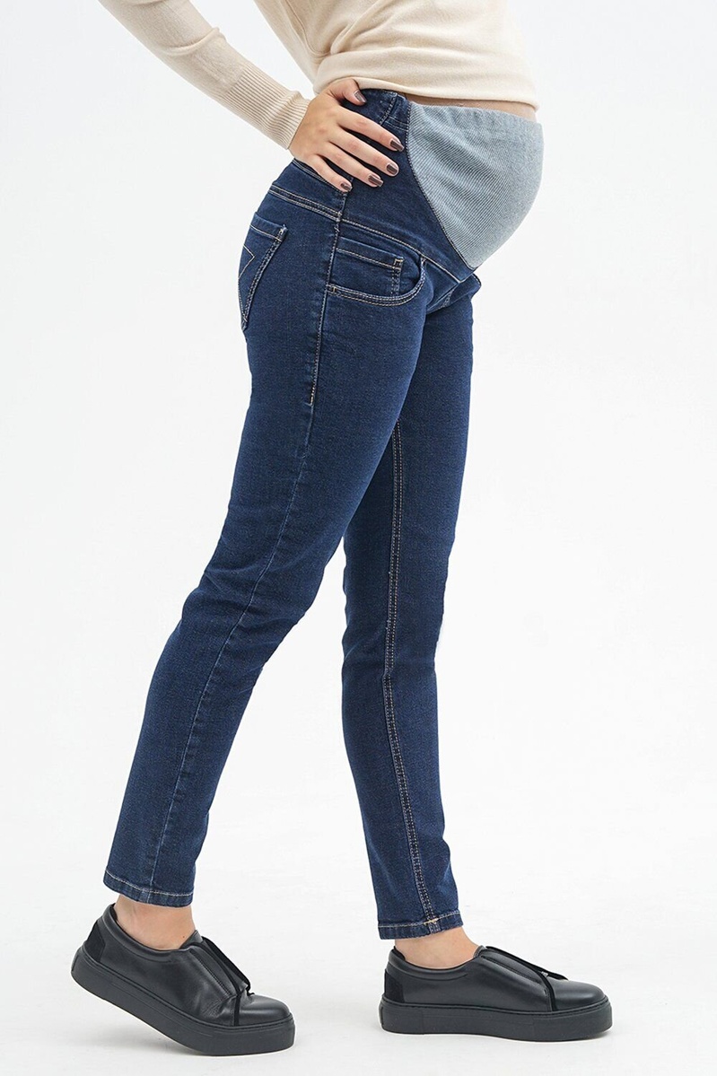 Джинси Брюки джинсовые для беременных, синий варка 2 3035717, To be