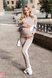 Спортивные костюмы Костюм для беременных и кормящих мам DENIZA, бежевый с молоком, Юла мама Фото №1