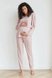 Піжами, домашні костюми Домашні штани для вагітних 4040051-1, пудра, To be Фото №5