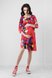 Платья на каждый день Платье для беременных красное с принтом, ТМ Dianora Фото №1