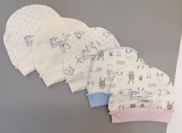 Чепчики, шапочки для новонародженних Шапочка для новонароджених, рожевий, КЕНА