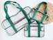 Удобные прозрачные сумки в роддом Удобные прозрачные сумки в роддом, зеленые, Mamapack (3 шт). Фото №1