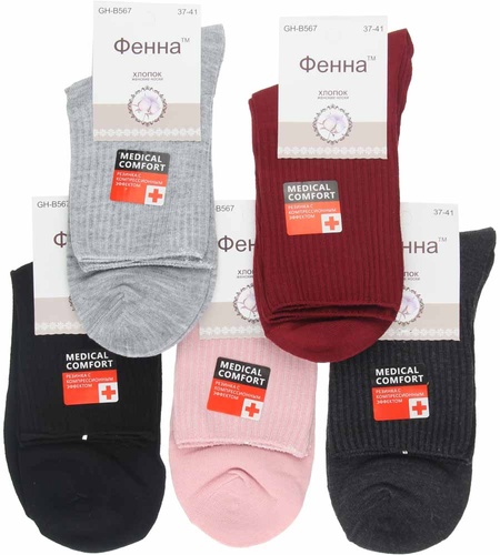 Важливі дрібниці Шкарпетки жіночі медичні бавовняні Фенна, Мамуля