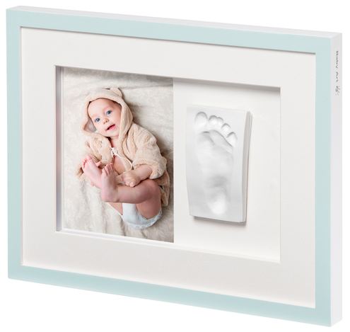 Беби Арт - памятные подарки Настенная рамка Кристалл для создания отпечатка ручки или ножки малыша, Baby art