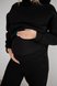 Спортивные костюмы Спортивный костюм для беременных и кормящих мам на флисе Вільна, черный, To be Фото №3