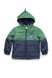 Куртки и пальто Куртка для мальчика Дино, сине-зеленая, Модный карапуз Фото №1