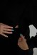 Спортивные костюмы Спортивный костюм для беременных и кормящих мам на флисе Вільна, черный, To be Фото №2