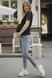 Джинси Штани джинсові для вагітних, сірий варка, ТМ To be Фото №1