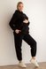 Спортивные костюмы Спортивный костюм для беременных и кормящих мам на флисе Вільна, черный, To be Фото №5