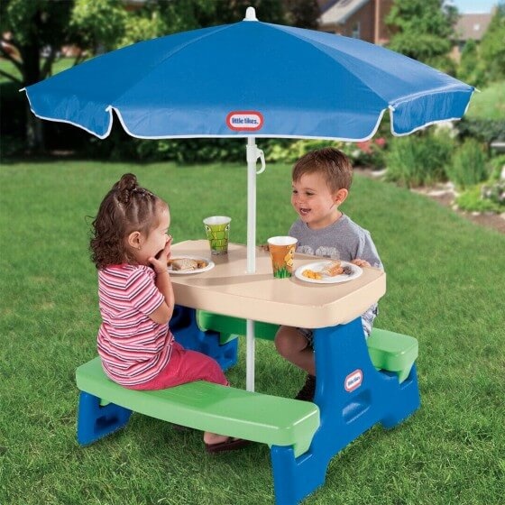 Столик для пикника с зонтиком, Little Tikes