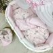 Постільна білизна Комплект Baby Design Коти в хмаринках, 7 елементів, овал, сірий, Маленька Соня Фото №4