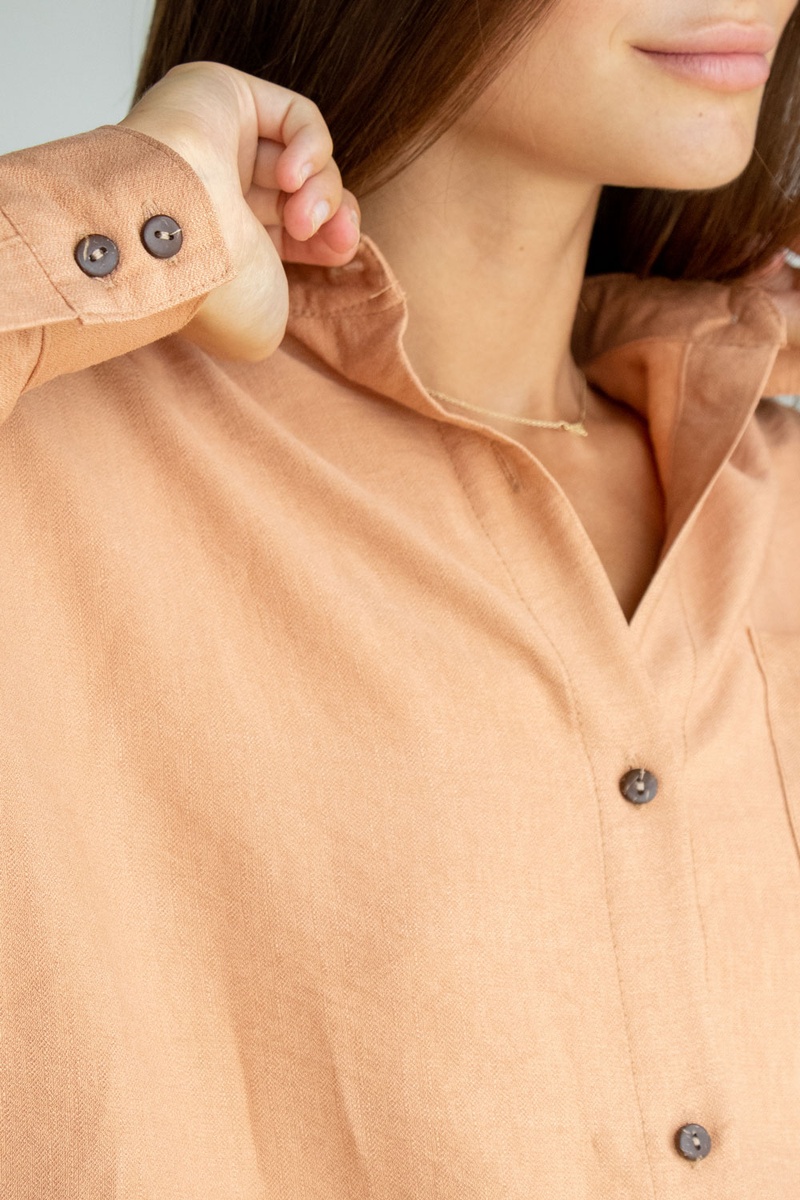 Блузы, рубашки Блуза рубашка для беременных и кормящих мам 2101711, бежевый, To be