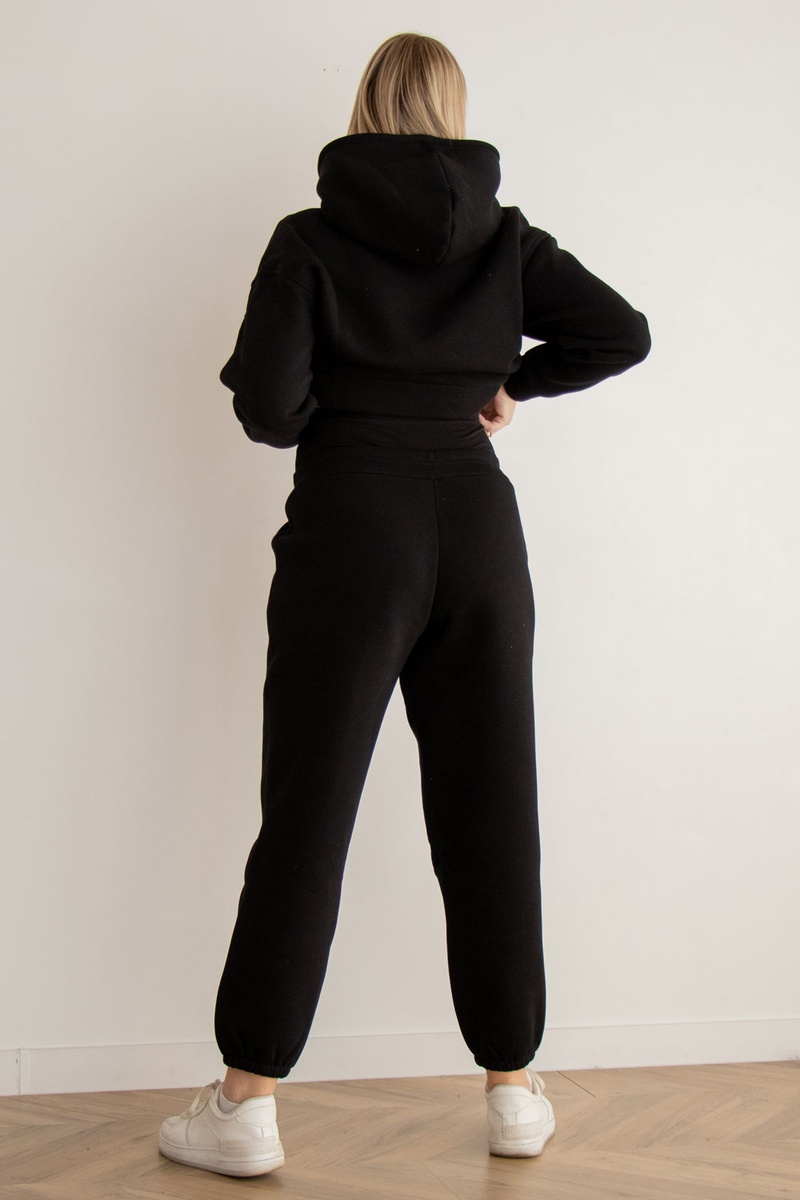 Спортивные костюмы Спортивный костюм для беременных и кормящих мам на флисе Вільна, черный, To be