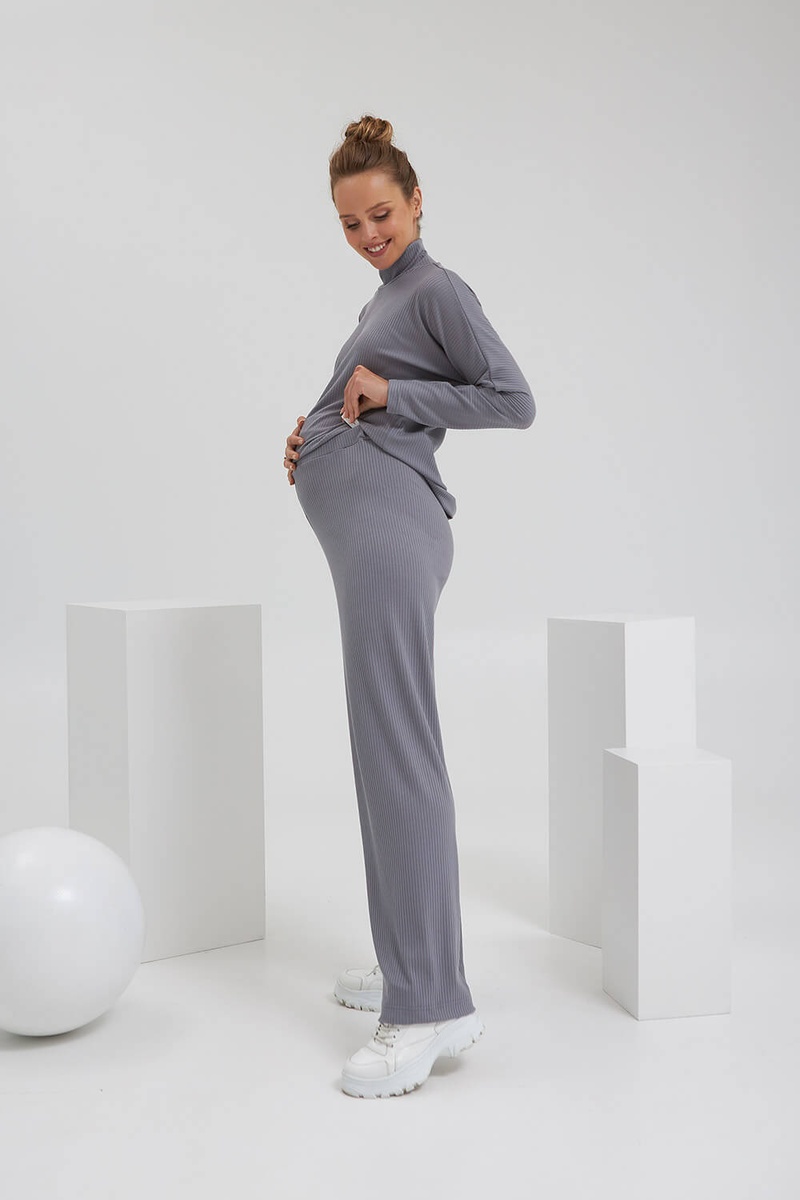 Спортивные костюмы Костюм для беременных, серый, ТМ Dianora