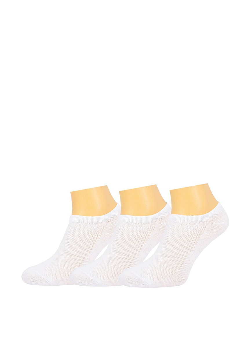 Важливі дрібниці Шкарпетки жіночі супер короткі, сітка, білі, Житомир