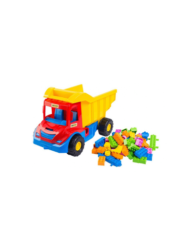 Машинки-игрушки Multi truck грузовик с конструктором,Tigres