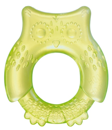 Прорізувачі Водний прорізувач для зубів Сова, зелений, Canpol babies