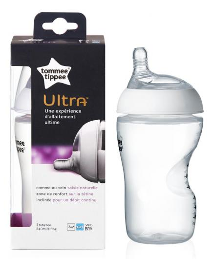 Пляшечки Пляшечка для годування Ultra 3+ міс., 340 мл, Tommee Tippee