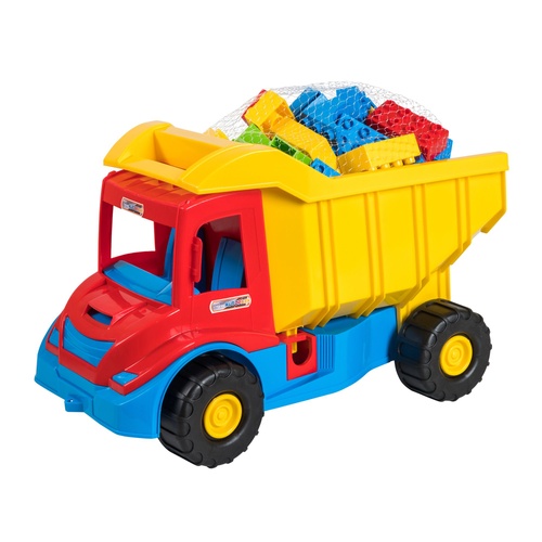 Машинки-іграшки Multi truck вантажівка з конструктором, Tigres