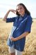 Туніки Блуза для вагітних і годуючих мам 898411 синій, To be Фото №5