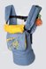 Эргорюкзаки Эргономичный рюкзак Украинский, голубой с желтым, Модный карапуз Фото №4