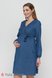Платья на каждый день Платье для беременных и кормящих мам FENDI джинсово-синяя, Юла мама Фото №2