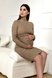 Платья на каждый день Платье худи для беременных и кормящих мам, бежевый, ТМ Dianora Фото №1