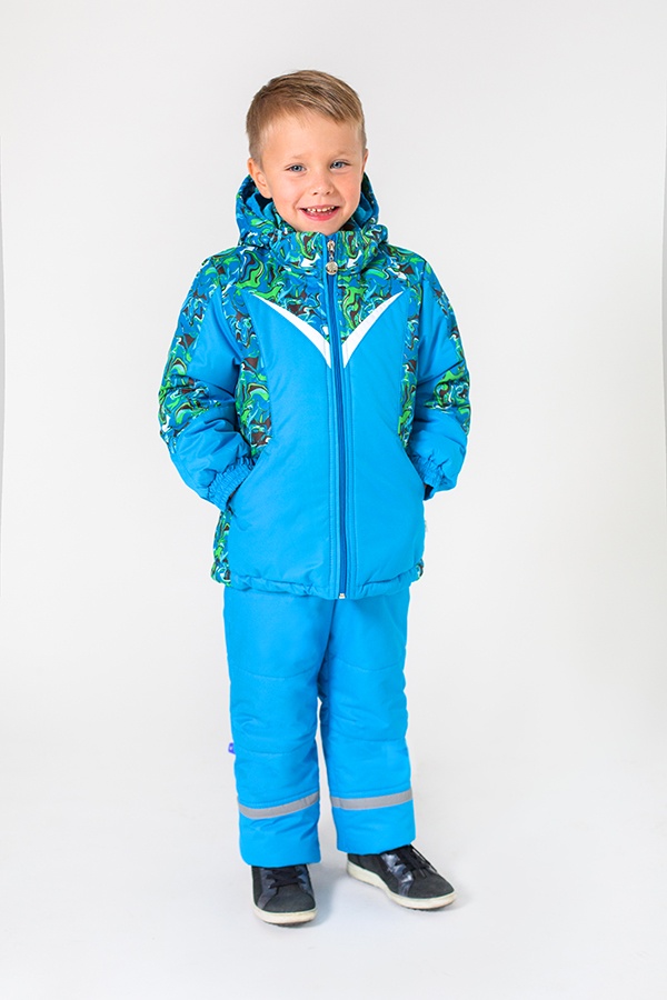 Детские зимние комплекты и костюмы Зимний детский костюм-комбинезон из мембранной ткани для мальчика, Модный карапуз