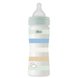 Бутылочки Бутылочка пластик Chicco Well-Being Colors, 250мл, силиконовая соска, 2м+, Chicco Фото №1