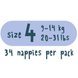 Підгузники Еко підгузники розмір 4, 34 шт/пач., 9-14 кг, Лисичка/Тигр, Kit&Ki Фото №7